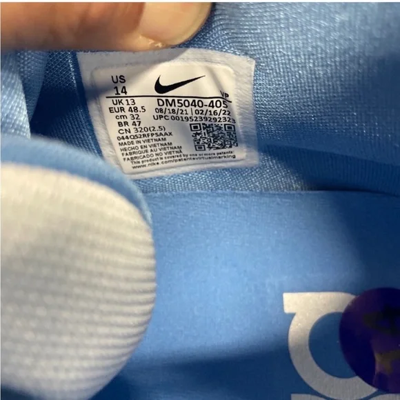 Nike KD TB14 Promo University Blue DM5040-405 - Picture 6 of 13